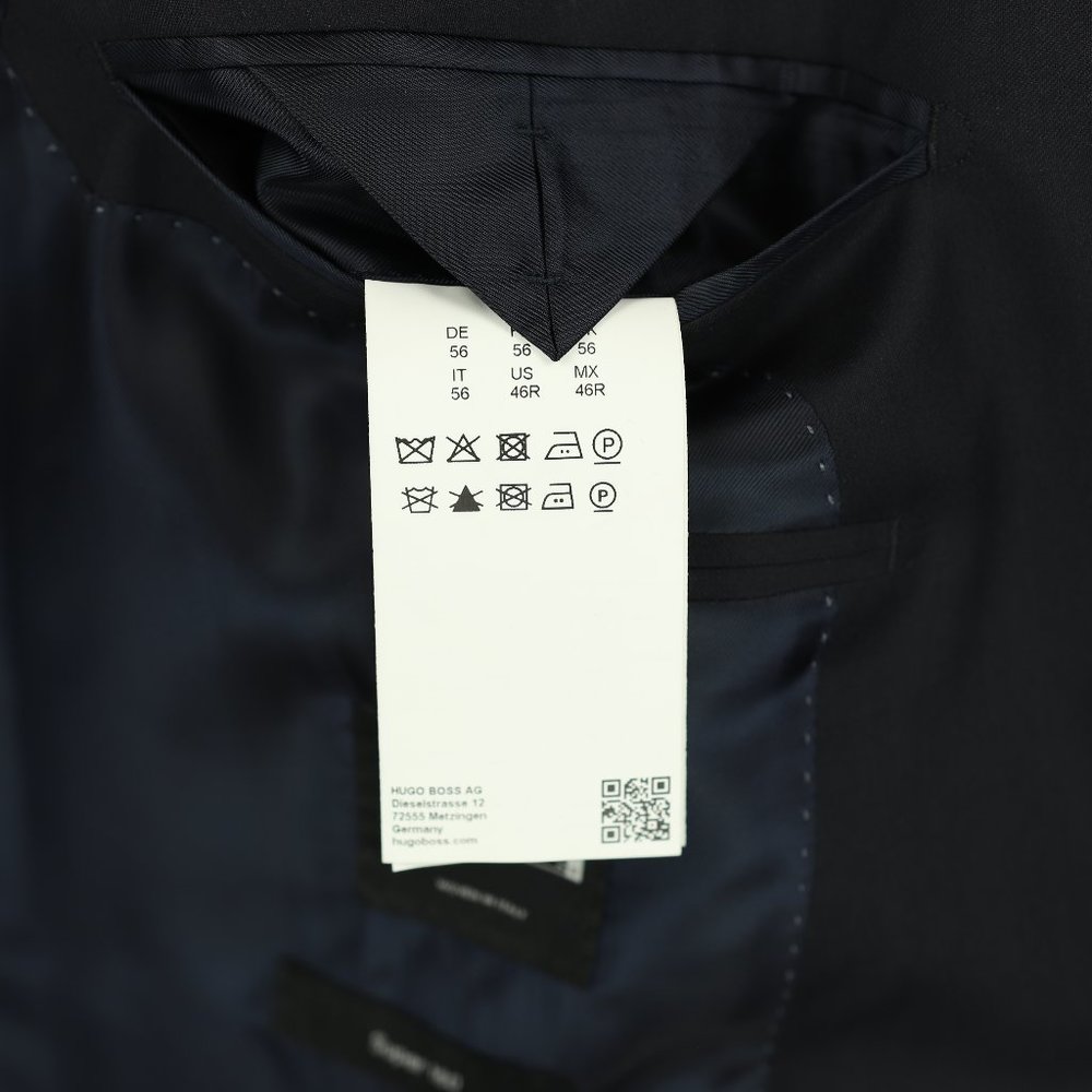 NEW Hugo Boss Tailored 160's Wool Sport Coat 46R - Picture 13 of 14